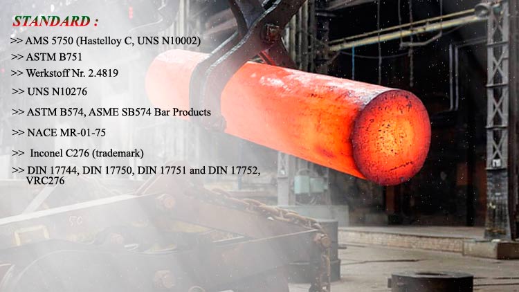 Alloy C276 Rod Standard