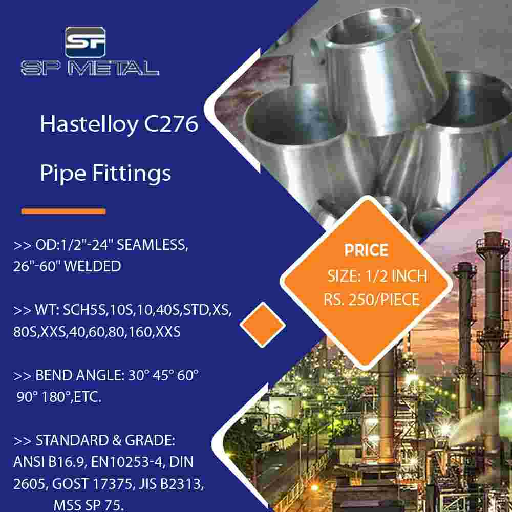 Hastelloy C276 Pipe Fittings Hastelloy C276 Pipe Fittings