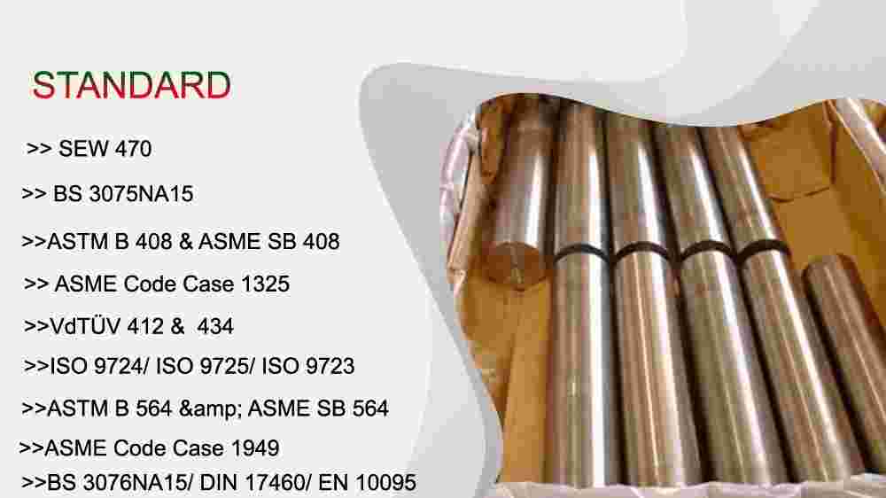 Incoloy 800 Round Bar Standard