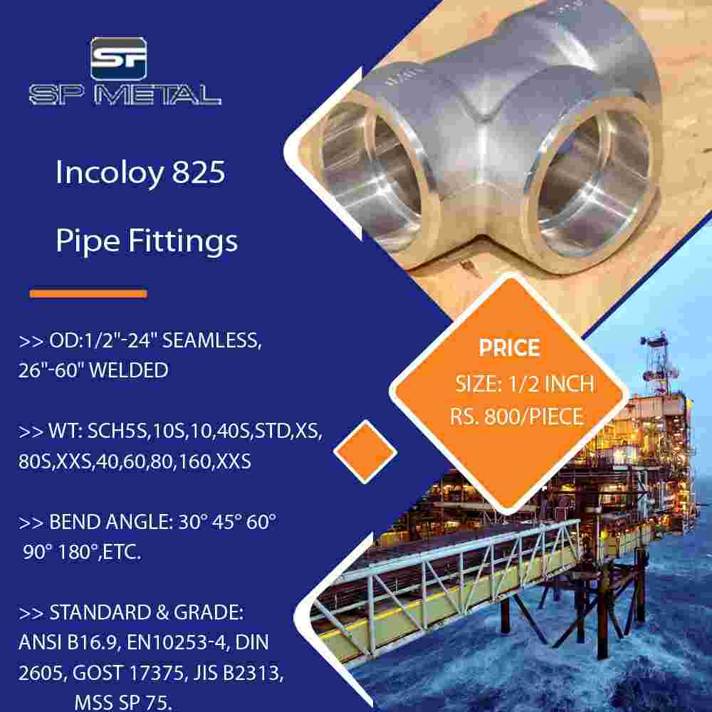Incoloy 825 Pipe Fittings Incoloy 825 Pipe Fittings