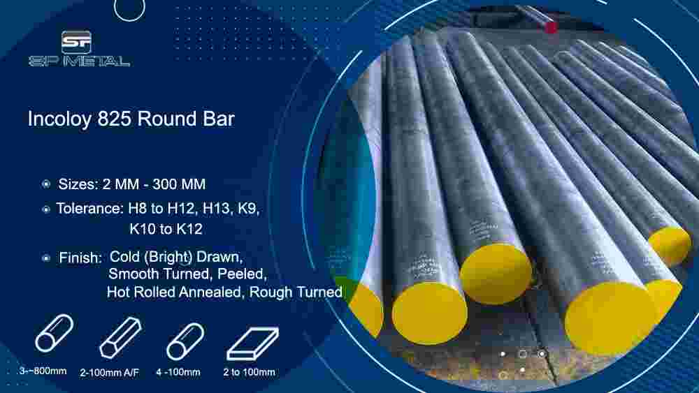 Incoloy 825 Round Bar Incoloy 825 Round Bar