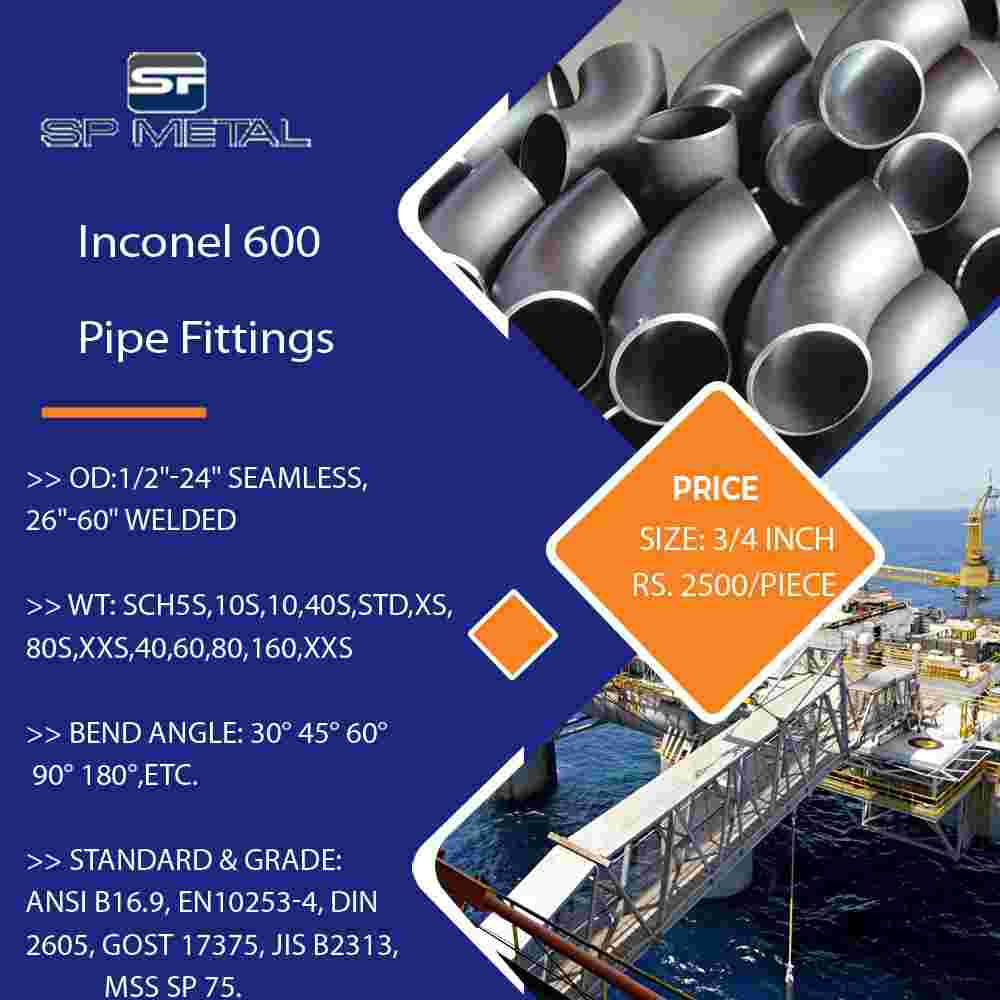 Inconel 600 Pipe Fittings