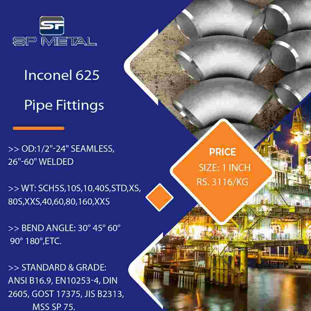 Inconel 625 Pipe Fittings Inconel 625 Pipe Fittings