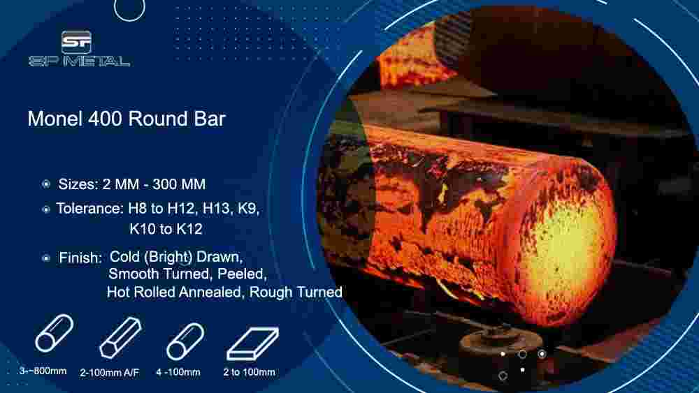 Monel 400 Round Bar Monel 400 Round Bar