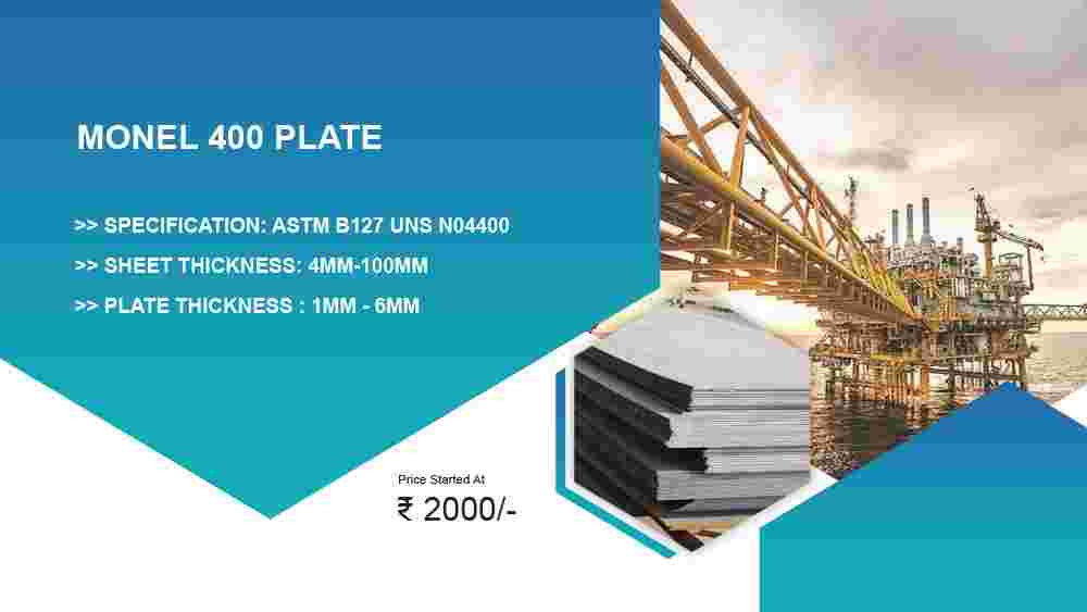 Monel 400 Plate