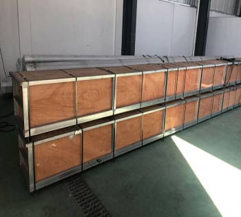 Titanium Round Bar Packaging
