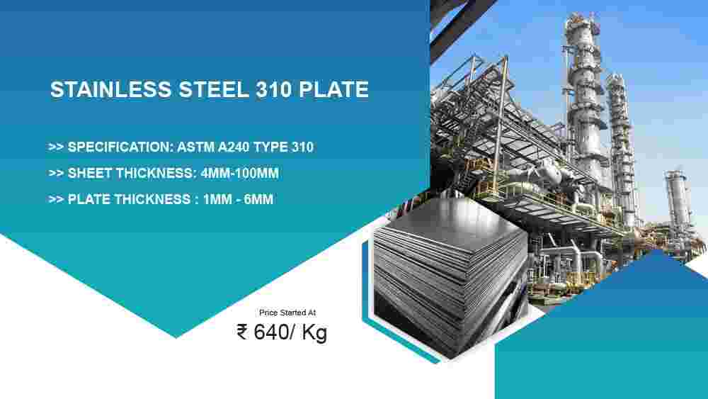 Stainless Steel 310 Plate