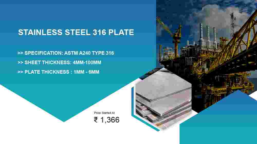 Stainless Steel 316 Plate