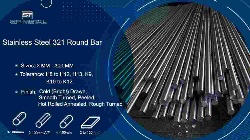 Stainless Steel 321 Round Bar Stainless Steel 321 Round Bar