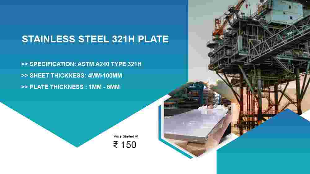  Stainless Steel 321H Plate